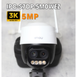 Camera IMOU siêu ZOOM 12X, S7DP-5Mpx tích hợp ống kính kép- BH 2 năm