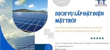 Dịch vụ - Lắp đặt điện mặt trời