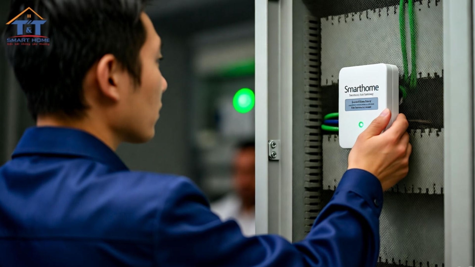 Kỹ thuật viên sửa nhà thông minh tại Bình Dương - kiểm tra và chẩn đoán lỗi hệ thống